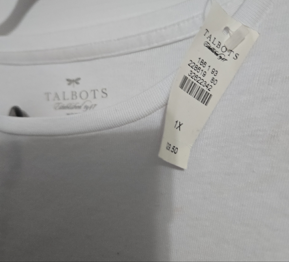 (1)Talbots Navy Palm-Print Sarong Wrap & Top Nwt Tol - Picture 3 of 6